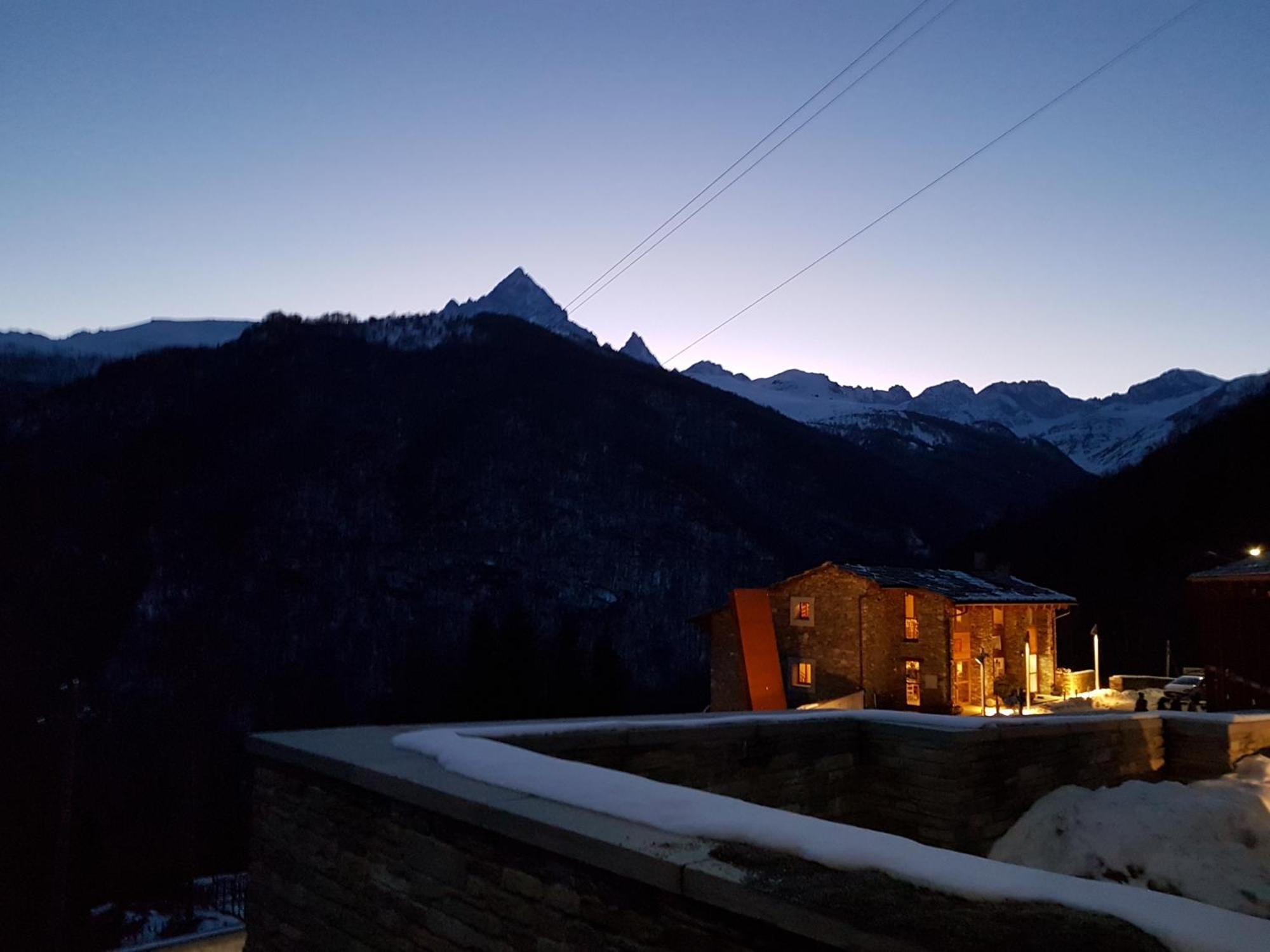 Rifugio Galaberna Hotell Ostana Eksteriør bilde